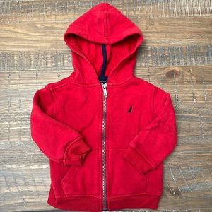 Nautica Zip Up Hoodie 12 mo